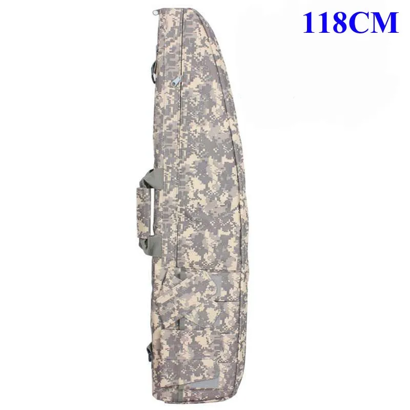 118cm ACU Военная Тактическая Сумка для оружия, чехол для пневматического ружья винтовки, сумка на плечо для охоты, страйкбола, стрельбы, армейского тяжелого оружия, Защитная сумка для переноски - Цвет: 118cm ACU
