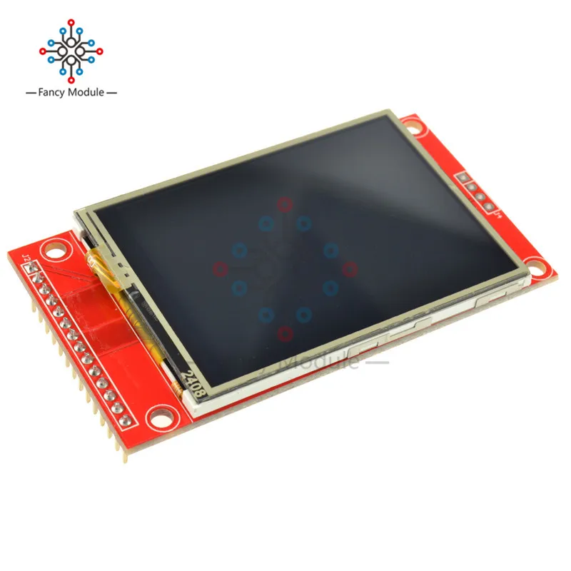 

240x320 2.4" SPI TFT LCD Touch Panel Serial Port Module with PBC ILI9341 3.3V 240x320 ILI9341