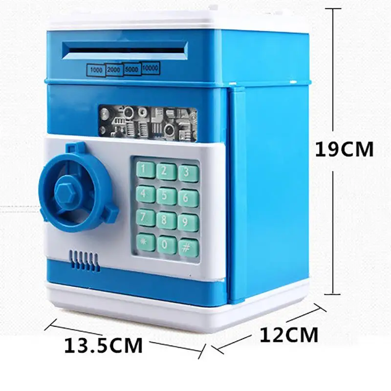 Модный мини атм пароль электронный портативный копилка креативный копилка подарок на день рождения копилка для детей