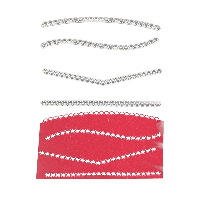 Irregular Edge Cutting Dies For DIY Scrapbooking Album Embossing Card