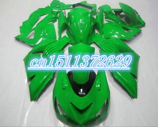 Bo Лидер продаж 06 07 08 09 10 11 ZX 14R zx14 корпус для Kawasaki Ninja ZX14R 2006-2011 зеленые мотоциклетные