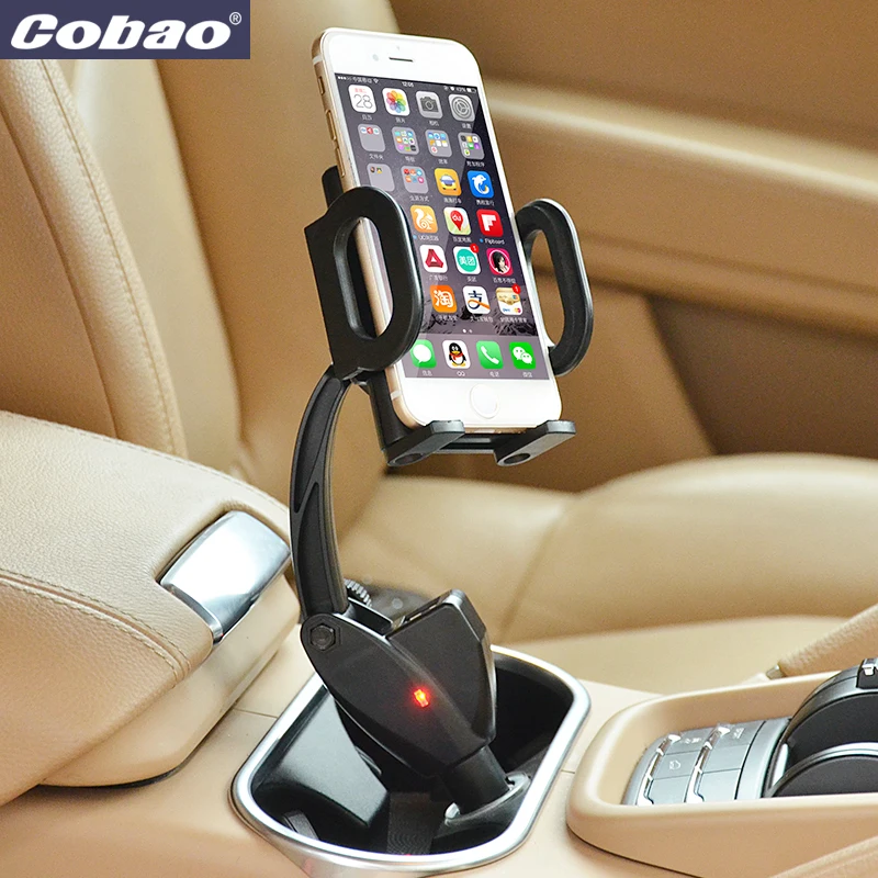Car phone holder Dual USB Port Car Charger Adapter Charging Mount