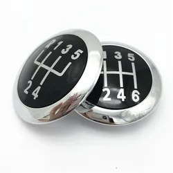 Gear Shift Knob Emblem Badge Top Cap Cover Case For Volkswagen VW Passat B6 2005-2011 Car Styling Accessories