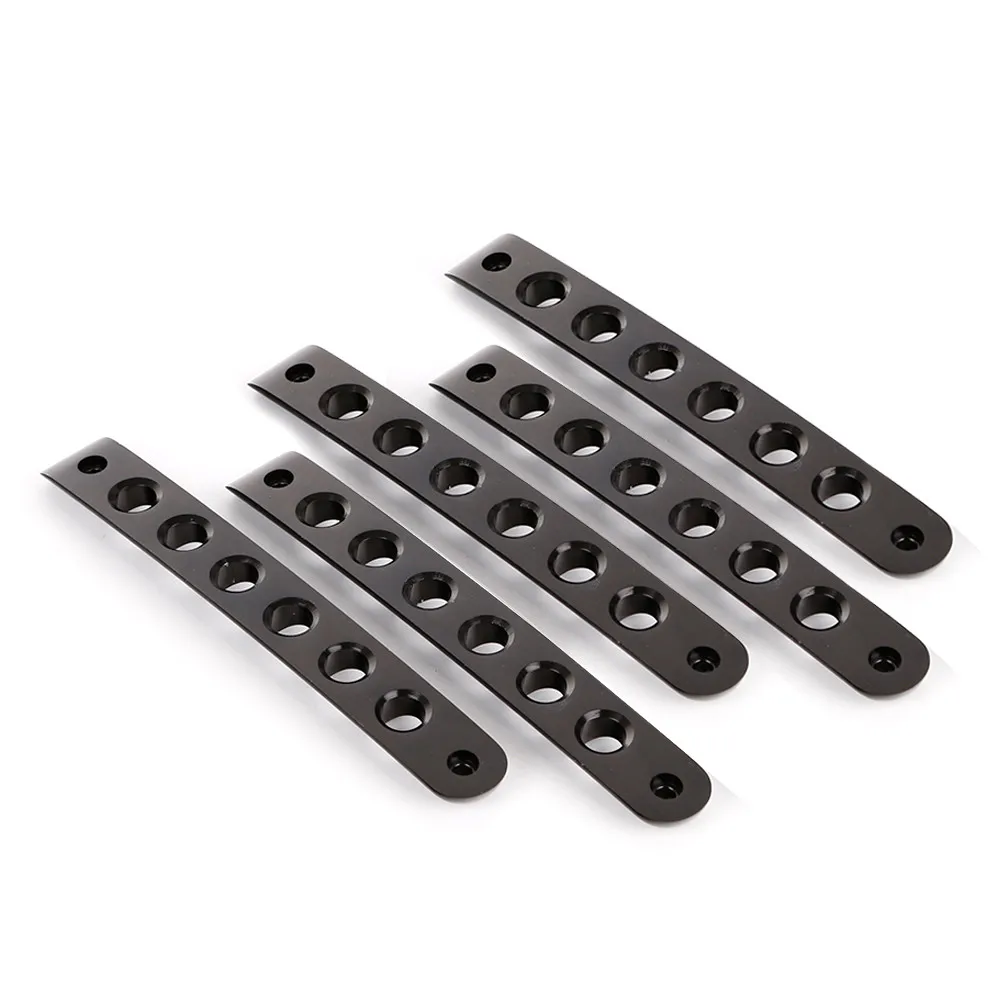 Door Handle Insert For 2007 - 2015 Jeep Wrangler 2 Door JK Unlimited Front Door & Back Door Aluminum Grab Handle Cover (3)