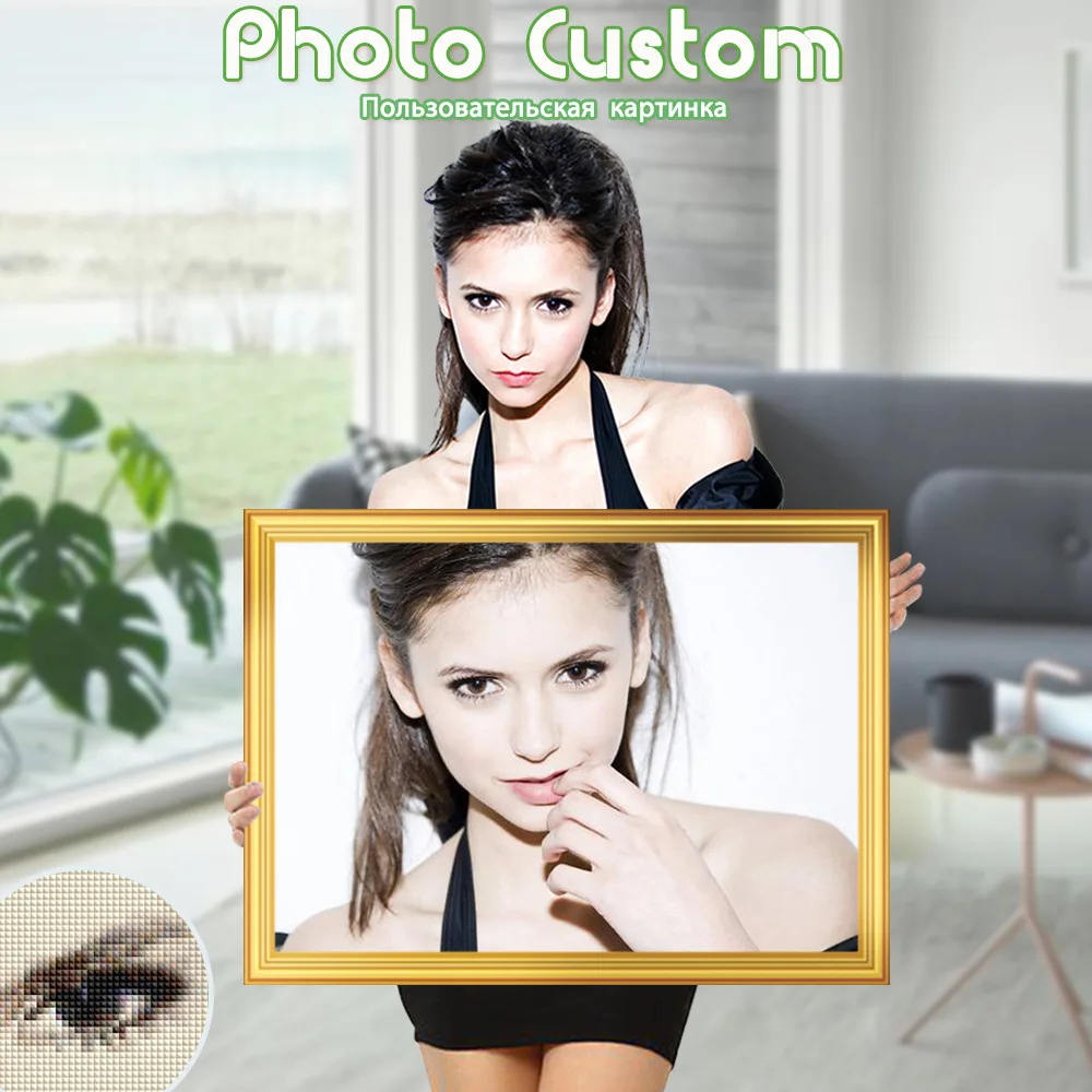 

DIY Pictures Custom for Needlework dmc Hobby, Beadwork Cross Stitch DMC Diamond Embroidery 5D, Knitting Needle Home Decoration