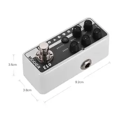 Mooer M013 Matchbox эффекты электрогитары педаль с высоким коэффициентом усиления крана темп бас шкаф динамиков аксессуары для моделирования Stompbox