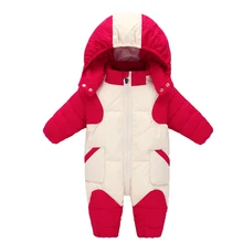 Mioigee 2018 Child Ladies Boys Snowsuit Rompers Hoodies New child Overalls Garments Child Clothes Youngsters Jumpsuit Spring Winter Heat