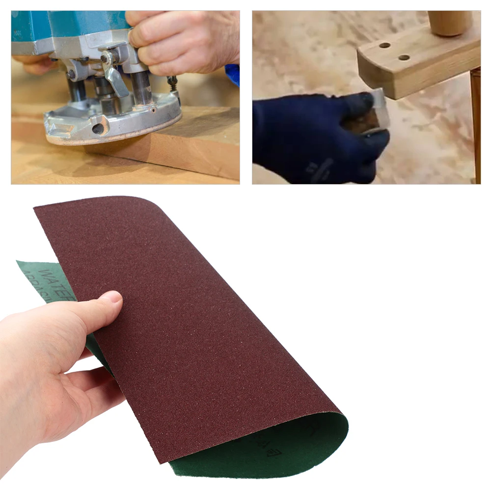 

1pcs 9''x11'' Wet dry Abrasive Sandpaper Sheets 150-2000 Grit Polish Waterproof Grinding Polished Tools & Supplies