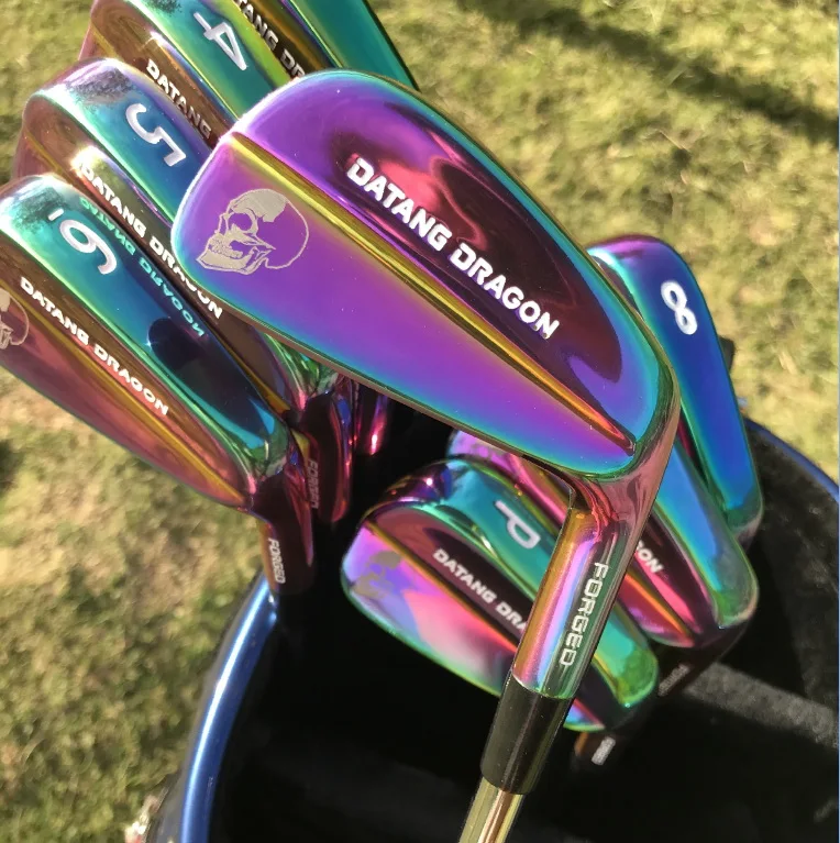 2018 New golf irons datang dragon skull forged set ( 3 4 5 6 7 8 9 Pw) with original dynamic gold S300 steel shaft golf clubs цена 2018 New golf irons datang dragon skull forged set ( 3 4 5 6 7 8 9 Pw) with original dynamic gold S300 steel shaft golf clubs цены онлайн