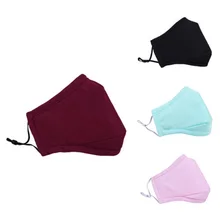 1 шт. унисекс маска для лица-пыль Теплый Стильный открытый рот муфельные с фильтром проветрить лицо крышка Тканевая маска для лица