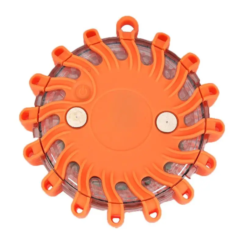16LED Flashing Warning Light Emergency Work Lights Magnetic Flashlight