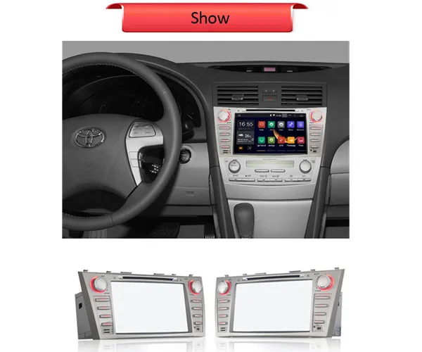 Clearance car radio DVD GPS Android 7.1.2 for toyotaa camry (2007-2011)camary/Aurion+gps navi navigation+radio+audio+stereo car styling 4G 2