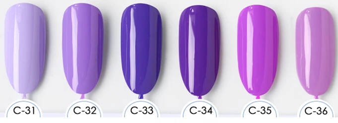 Маникюрный дизайн ногтей без формальдегида, 6 цветов, 15 мл, инструменты для замачивания, Гель-лак, СВЕТОДИОДНЫЙ УФ-гель, лак для ногтей - Цвет: c31 to c36