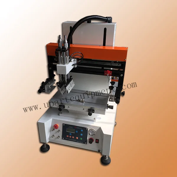 

automatic scutcheon label silk screen printing machine