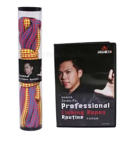 

Professional Linking Ropes Routine By Jeremy Pei ( Rope & DVD ),Mentalism,Illusions,Stage Magic Tricks,Illusions,Gimmick