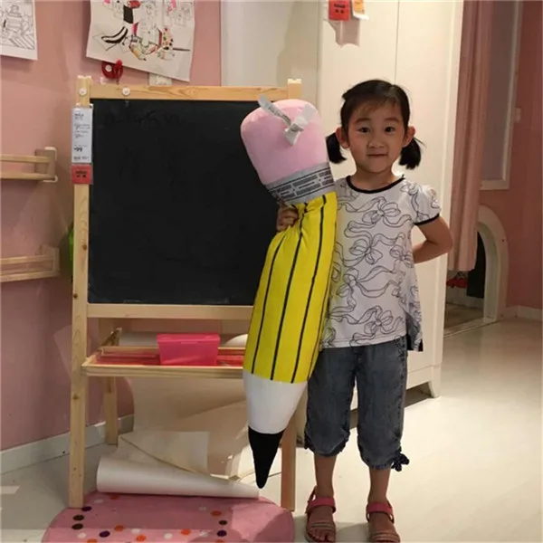 Fancytrader Simulated Plush Toothbrush Pilllow Toys 33inch Soft Stuffed Pencil Pillow Doll 90cm