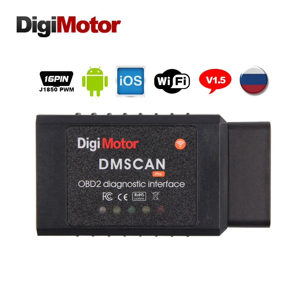 ELM327 V1 5 wifi Auto OBD2 Diagnostic Tool Scanner for IOS for Android ELM 327 Wifi