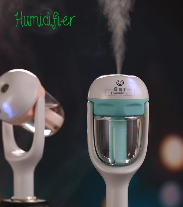 

12v car humidifier air purifier aroma diffuser with 10pcs