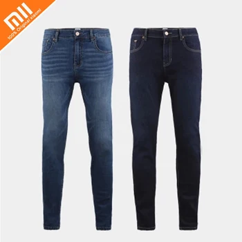 

Original xiaomi COTTONSMITH men's high-elastic comfortable jeans trousers narrow feet fashion wild summer cool jeans HOT