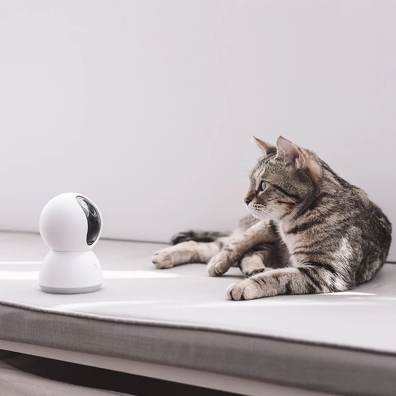 Умная камера Xiaomi Mijia английская версия колыбель 1080P видеокамера угол обзора 360