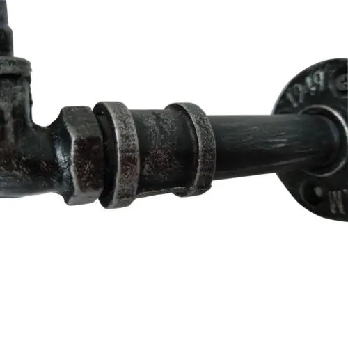 2pcs/set Storage Holders Vintage Retro Black Iron Industrial Pipe Shelf Bracket Holder L Brackets Wall Floating Shelf Home Decor 2pcs/set Storage Holders Vintage Retro Black Iron Industrial Pipe Shelf Bracket Holder L Brackets Wall Floating Shelf Home Decor
