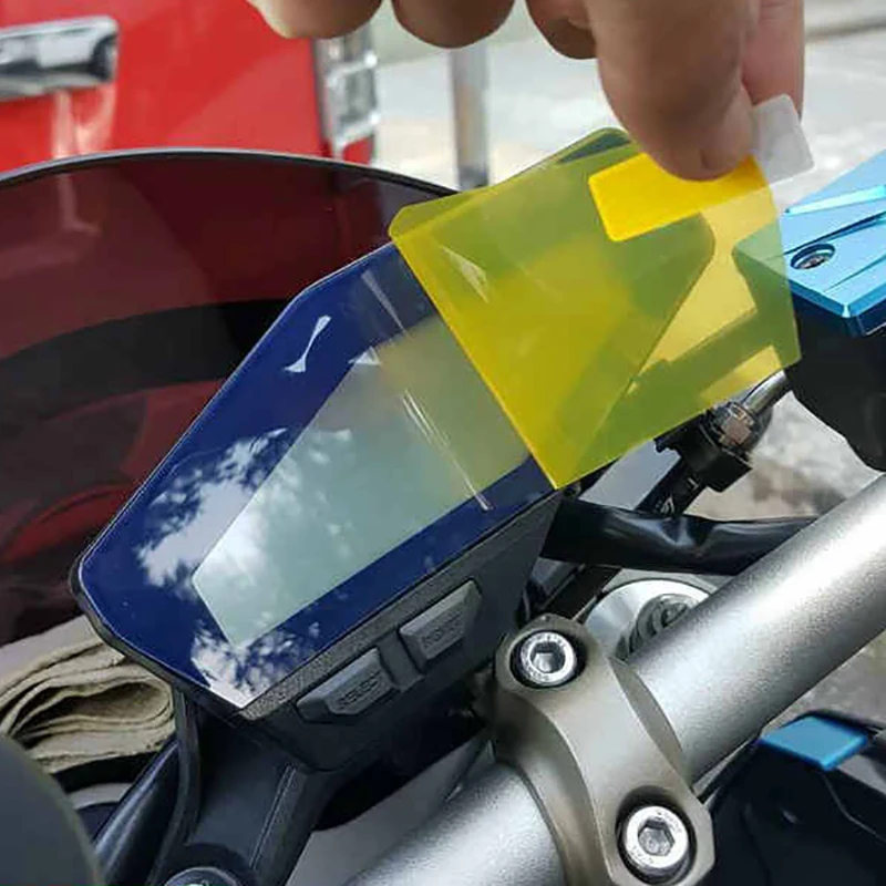 [UPGRADED] For Yamaha MT-09 FZ-09 MT09 2014-2016 Cluster Scratch Protection Film Screen Protector Blue Light Explosion-proof (2)