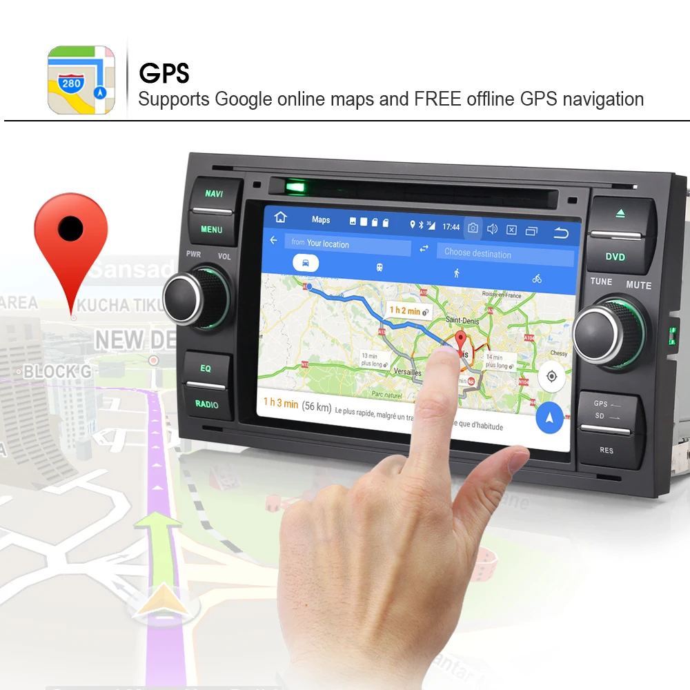 Android 8 0 DAB + СБ Navi авторадио WiFi 3G RDS GPS SD DVR OBD Bluetooth DTV IN автомобильный Радио плеер для