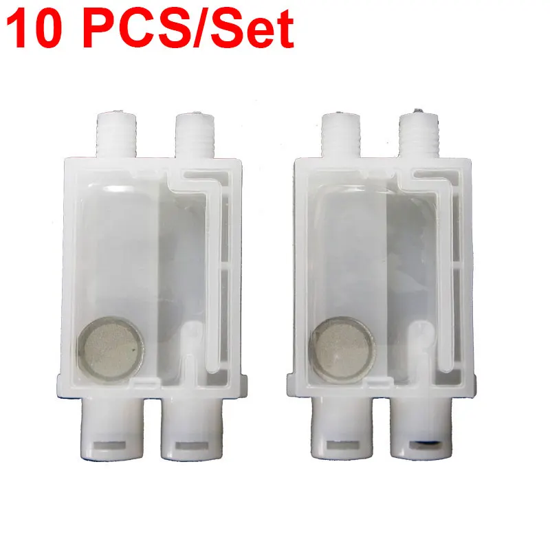 Демпфер 10 x для печатающей головки Dx7 Epson B300/310 B500/510 (коннектор M7 4x3 мм) демпфер