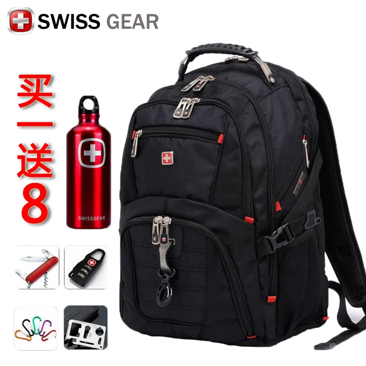 2016 Swiss gear backpack travel bag 15.6 17 laptop bag fashion