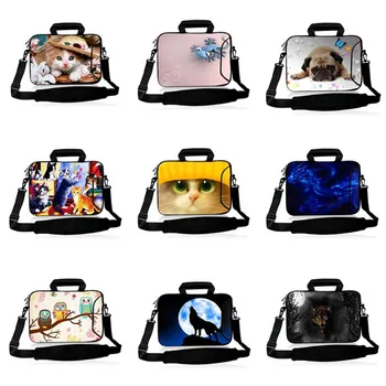 

10.1 11.6 13.3 14.1 15.6 15.4 17.3 Laptop shoulder Bag Notebook protective case 10 12 13 14 15 17 computer sleeve cover SB-hot3