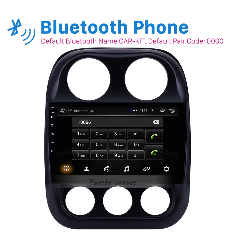  Seicane Car Navi GPS 10.1