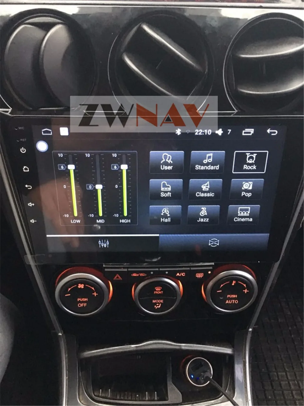 Cheap 10.1 inch Car GPS Navigation Android 7.0 System Auto Radio Multimedia Player Auto Stereo For Mazda 6 2002-2008 No DVD Player 4