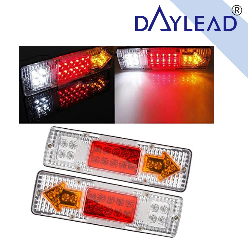 19 Led Truck Trailer Caravan Rear Tail Stop Reverse Indicator Light Lamp 12V/48V | Автомобили и мотоциклы