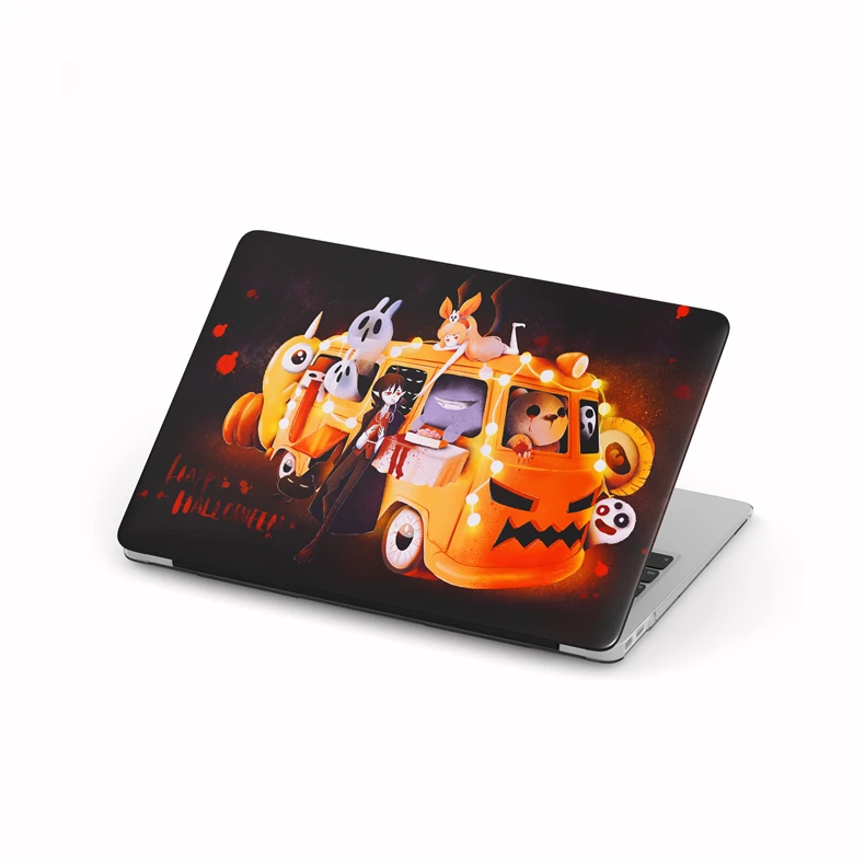 LoliHippo Хэллоуин серии защитный футляр для ноутбука Macbook Air Pro 11 13 15 дюймов Обложка