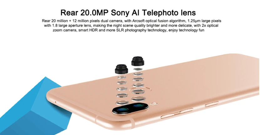 Discount Global Rom Lenovo S5 Pro L58041 6GB 128GB Octa-core AI Dual Camera Snapdragon SDM636 ZUI5.0 4G FDD LTE 6.2"FHD+ 2246x1080 5