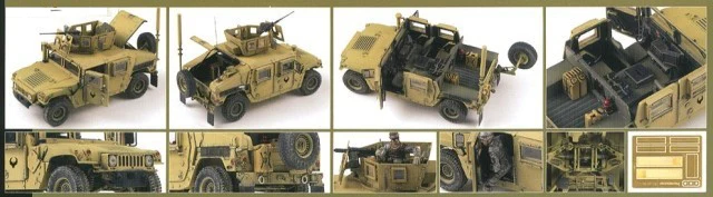 ACADEMY 13415 1/35 масштаб M1151 Улучшенный Перевозчик оружия пластиковая модель строительный комплект