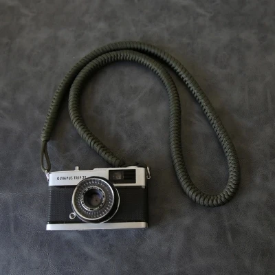Correia para Câmera Corda de Nylon Mão tecido Camera Shoulder Neck Strap Digital Mirrorless Leica Fuji Canon Nikon Olympus Pentax Sony