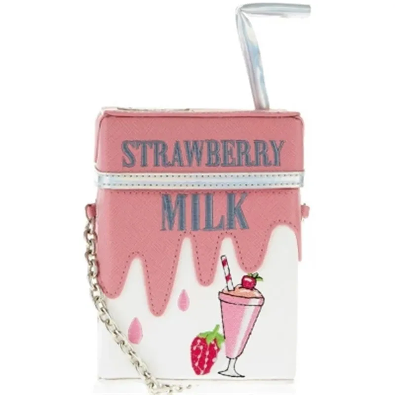 Сумка через плечо Milk bear milk bax женская сумка с принтом клубники лимона бутылка для