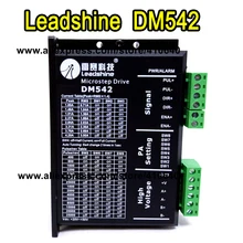 Leadshine DM542 2 Phase DSP Digital Stepper Drive with Max 48 VDC Input Voltage and Max 4.2 A Output Current GENUINE! high quality leadshine 2 phase digital stepper drive 3dm583 work 24v 50 vdc out 2 1a to 8 3a