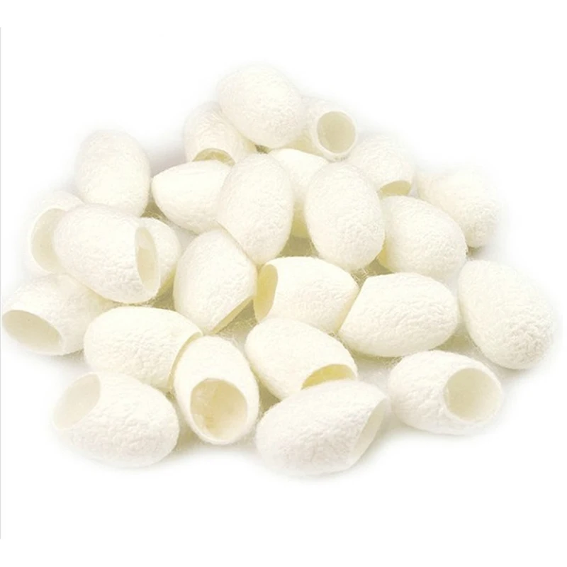 

30pcs/lot Women Silkworm Cocoons Ball Effective Facial Cleanser Face Care Exfoliating Scrub Blackhead Remover Peel Off Tool