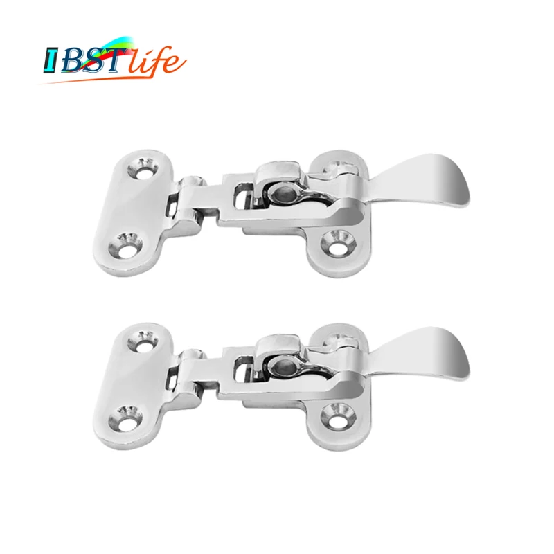 

2PCS Marine Grade stainless steel 316 Boat Deck Locker Anti-Rattle Latch Fastener Clamp marine hardware boat yacht Accessories