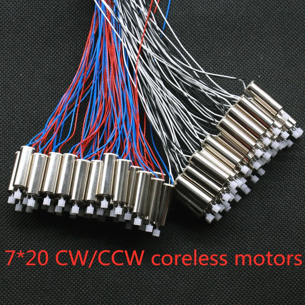 

Wholesale 50pcs 25cw+25ccw SYMA X5 X5C H31 motors engines Coreless Motor A B set For RC drone Quadcopter Helicopter Spare Parts
