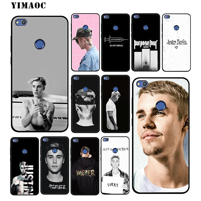 YIMAOC с изображением Джастина Бибера и мягкий чехол для huawei Honor вид 20 10 8X8 8C 6A 7A 7X 7C Lite