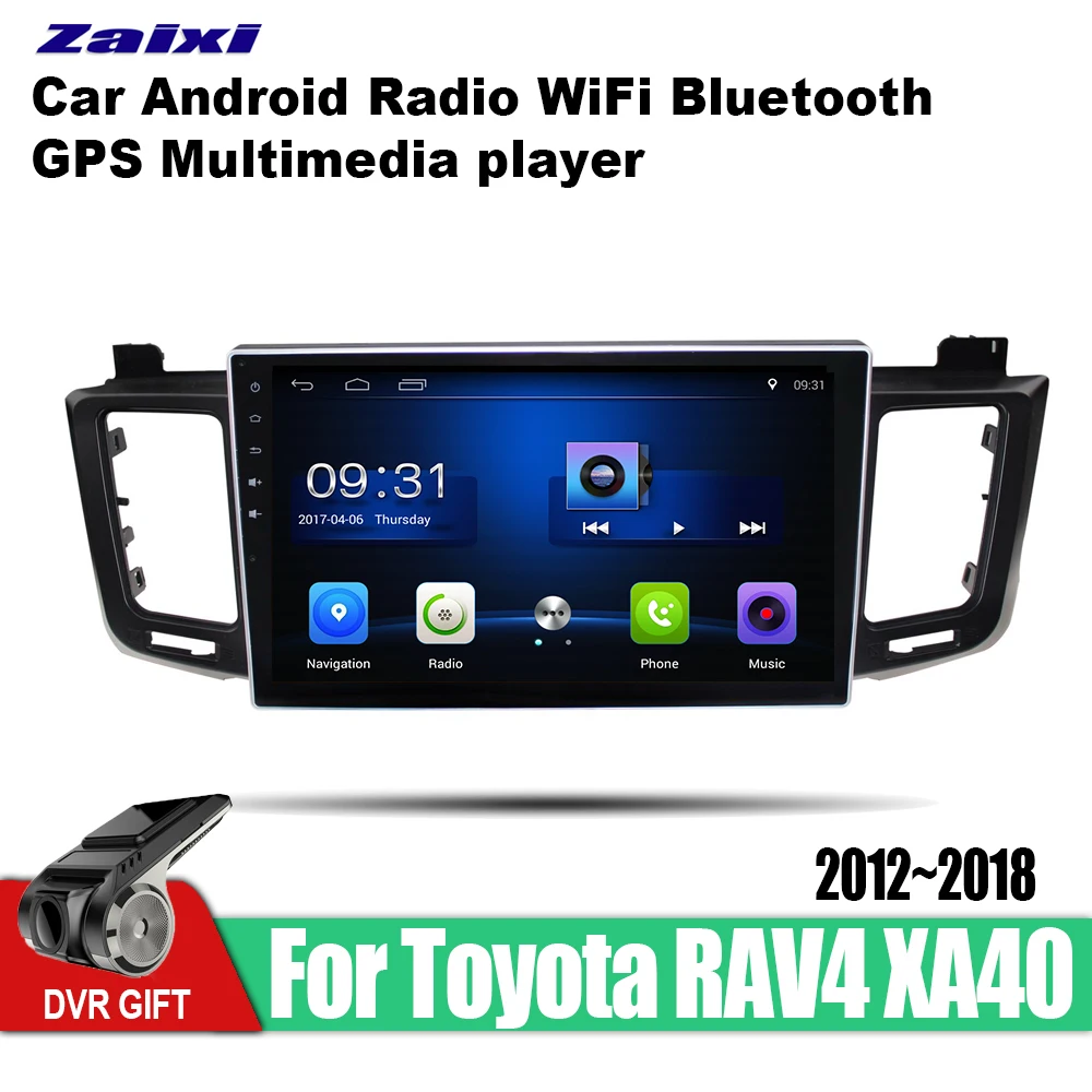 

ZaiXi Android Car GPS Multimedia Player For Toyota RAV4 XA40 2012~2018 car dvd Navigation radio Video Audio Car Player Bluetooth