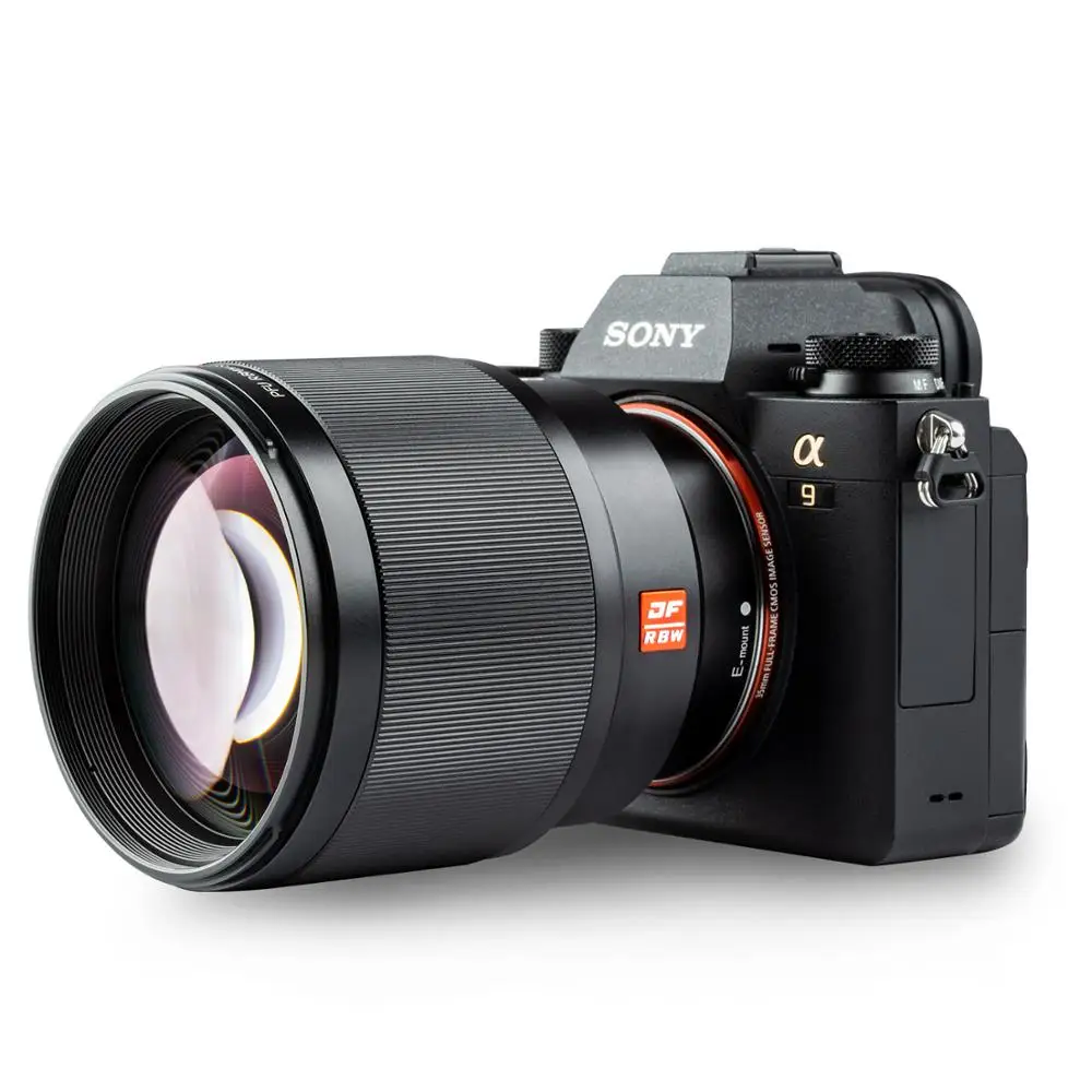 VILTROX PFU RBMH 85 мм F1.8 stm для sony AF Автоматическая фокусировка стандартный объектив Портретный объектив e-mount A7R3 A6500 A9 камера