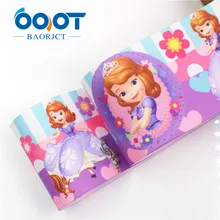 OOOT BAORJCT G-18829-1042, 75 мм, 10 ярдов мультфильм ленты термотрансферный Печатный корсаж Свадебные аксессуары DIY ручной работы