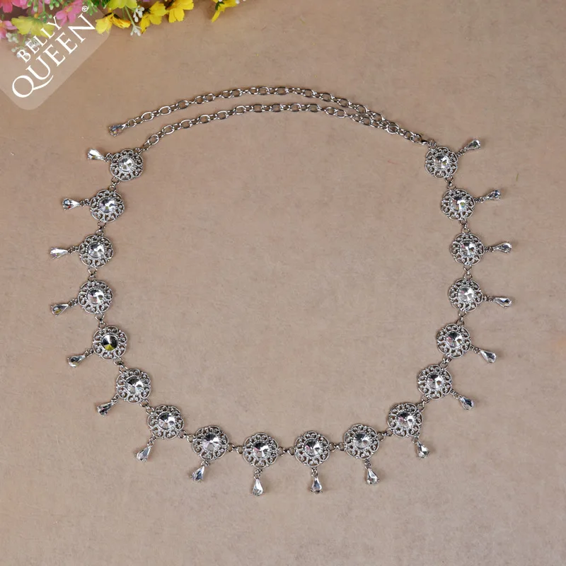 

Belly dance Belt waist chain waist decoration Oriental dance waist Hip Metal waist Belt