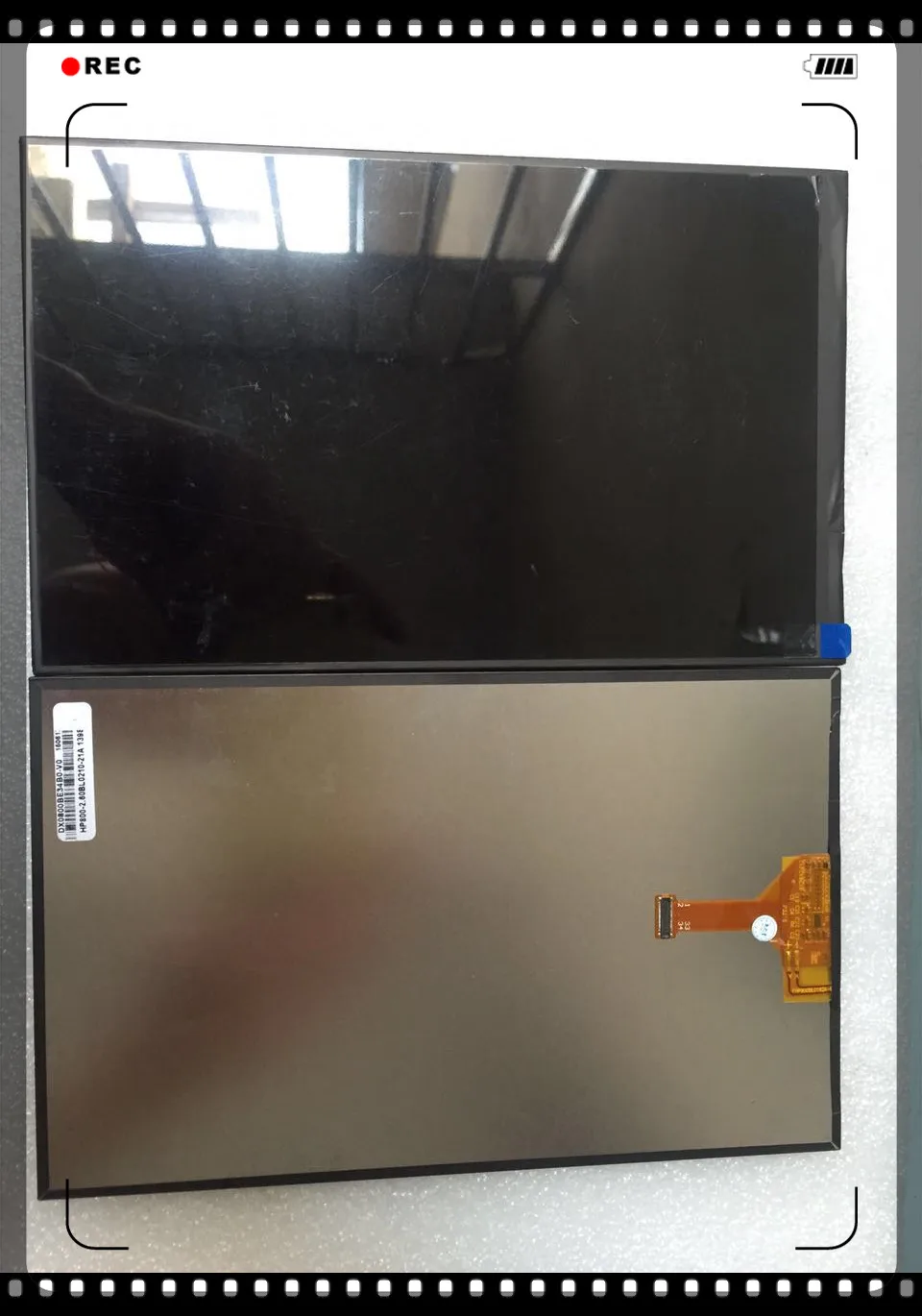 Disassemble second-hand DX0800BE34B0-BL-V0 ZM80101D TYH14122 IPS 8 inch LCD screen Tablet pc LCD screen Replacement