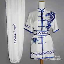 Chinese wushu uniform Kungfu clothing Martial arts suit taolu clothes for women children boy men girl kids girl embroidered