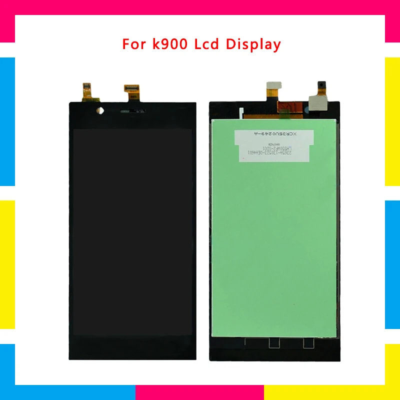 

Replacement LCD Display Screen With Touch Screen Digitizer Assembly For Lenovo K900